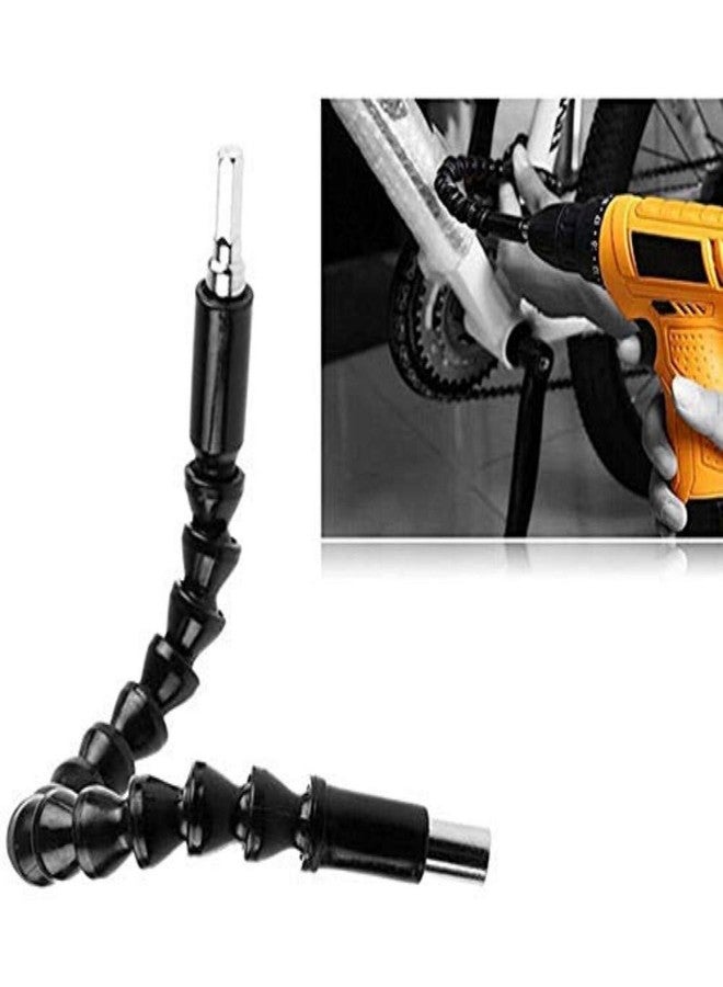 DIY Crafts Pattern No # 2, Combo Set, 295 mm Flexible Shaft Bit Extension Connecting Linking Screwdriver Drill Bits for Power Tools with Bit Shown in Image Connecting Linkin(Pattern No # 2, Combo Set) - Image 3